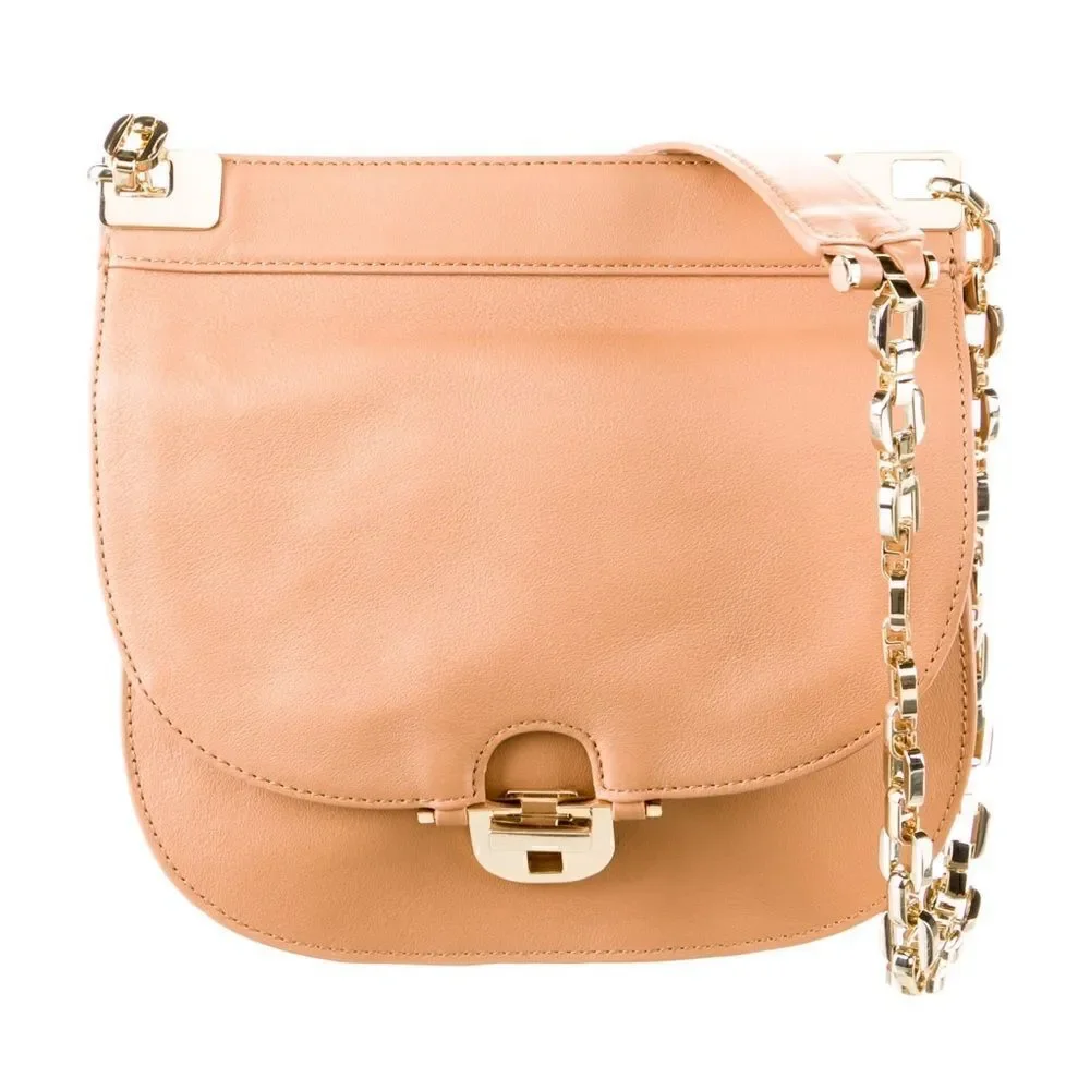 TORY BURCH CROSSBODY BAG TURN-LOCK GOLD CHAIN HARDWARE